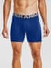 Boxerky UA Charged Cotton 6in 3 Pack-BLU M