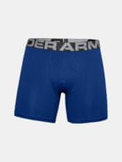 Under Armour Boxerky UA Charged Cotton 6in 3 Pack-BLU XS
