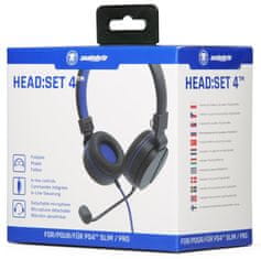 Snakebyte Head:Set 4 sluchátka s mikrofonem pro PS4