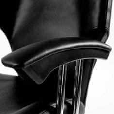Timeless Tools Kadeřnická židle s nastavitelnou výškou - černá
