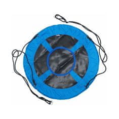 Timeless Tools Závěsná houpačka ve tvaru kruhu, 110 cm - modrá, bez stanu