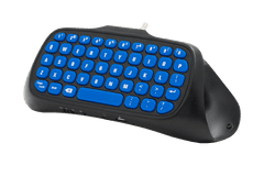 Snakebyte Key:Pad 4 klávesnice pro PS4, modrý