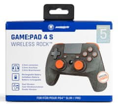 Snakebyte GAME:PAD 4 S WIRELESS bezdrátový ovladač PS4 Rock