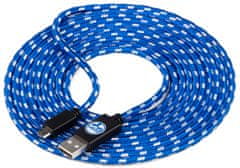 Snakebyte Schalke 04 univerzální USB CHARGE:CABLE kabel USB - microUSB 3m