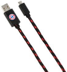 Snakebyte Bayern Munchen univerzální USB CHARGE:CABLE kabel USB - microUSB 3m