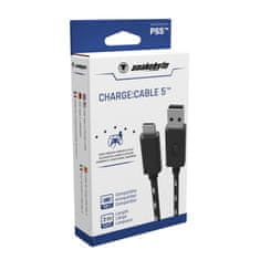 PS5 Charge:Cable 5 USB 2.0 nabíjecí kabel A - USB C 3 m