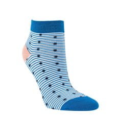 RS  dámské letní kotníkové bavlněné jemně pruhované ponožky 1524921 4-pack, 35-38