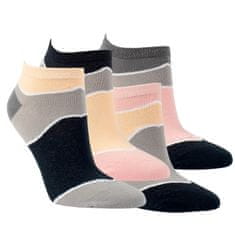 RS dámské letní sneaker bavlněné barevné vzorované ponožky 1539421 4-pack, 35-38