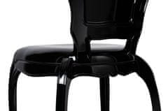 Židle KING černá - polykarbonát