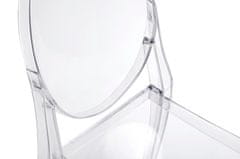 Židle VICTORIA transparentní - polykarbonát