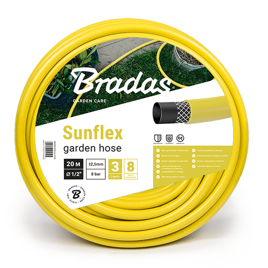 Bradas BRADAS Zahradní hadice Sunflex 3/4 20m