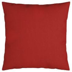 shumee Dekorační polštáře 4 ks červené 60 x 60 cm textil