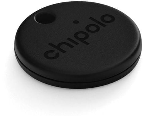 Chipolo ONE – Bluetooth lokátor černá malý barevný přívěšek prozvonění předmětu aplikace dosah 60 m ochrana lokalizace stylový vzhled anonymní signál vyhledání telefonu tichý režim prozvonění předmětu aplikace dosah bezdrátová selfie uzávěrka Widget