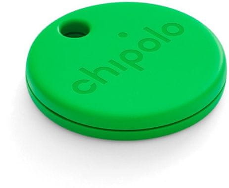 Chipolo ONE – Bluetooth lokátor zelená malý barevný přívěšek prozvonění předmětu aplikace dosah 60 m ochrana lokalizace stylový vzhled anonymní signál vyhledání telefonu tichý režim prozvonění předmětu aplikace dosah bezdrátová selfie uzávěrka Widget