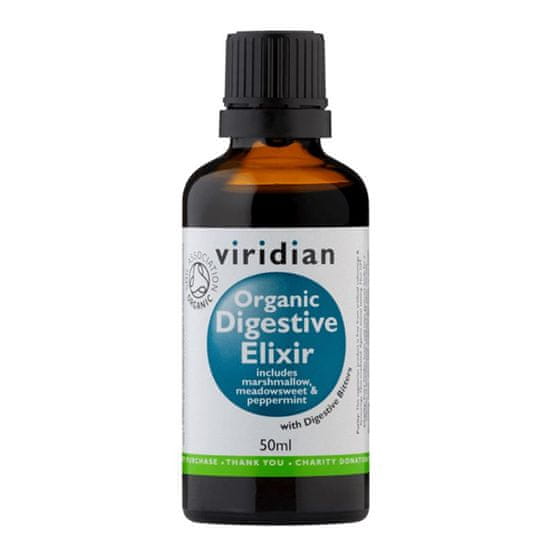 VIRIDIAN nutrition 100% Organic Digestive Elixir 50 ml.