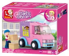 Sluban Girls Dream Town M38-B0520 Zmrzlinové auto M38-B0520