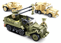 Sluban Army M38-B0812 Vojenské vozidla M38-B0812