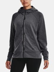 Under Armour Mikina Rival Terry Taped FZ Hoodie-GRY M