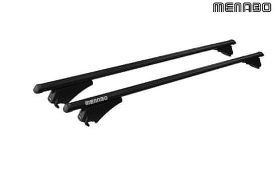 Menabo Příčníky na integrované nebo klasické hagusy 120 cm MENABO TIGER Black