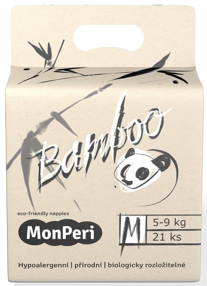 MonPeri Bamboo M, 5-9 kg (21 ks)