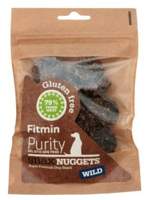 Fitmin dog Purity Snax Nuggets wild 64 g