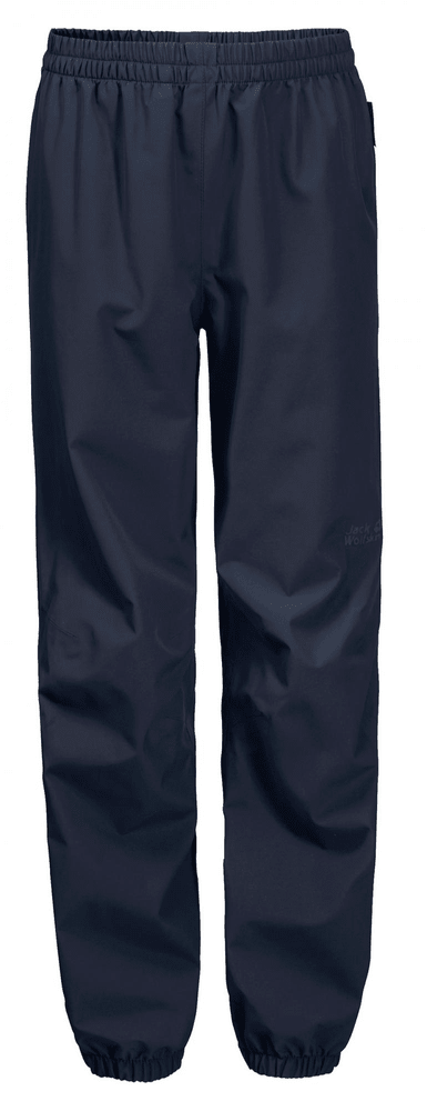Jack Wolfskin chlapecké kalhoty Rainy Days Pants Kids 1607761 104 tmavě modrá