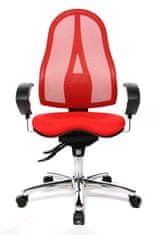 Topstar Kancelářská židle se zdravotním efektem Sitness 15 červená