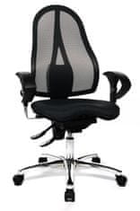 Topstar Kancelářská židle Sitness 15 černá s područkama