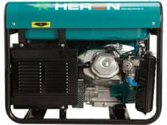Heron elektrocentrála benzínová a plynová (LGP/NG) 13HP/5,5kW (400V) 2x2kW (230V), elektrický start