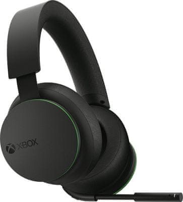 Microsoft Xbox Wireless Headset (TLL-00002), 40mm-es konverterek, Xbox One, Xbox Series X, Dolby Atmos, USB-C, gamer headset