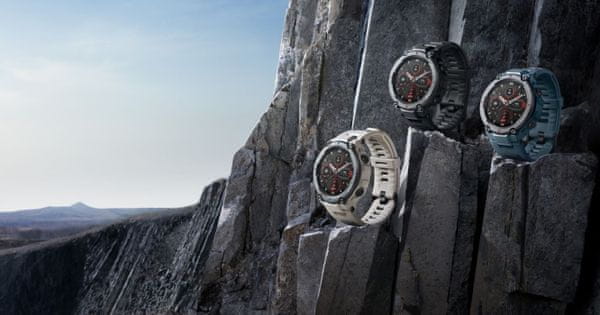 Chytré hodinky Amazfit T-Rex Pro, multisport, 100+ sportovních režimů, analýza spánku, upozornění na neaktivitu