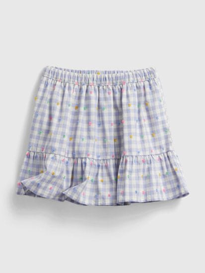 Gap Dětská sukně gingham skirt