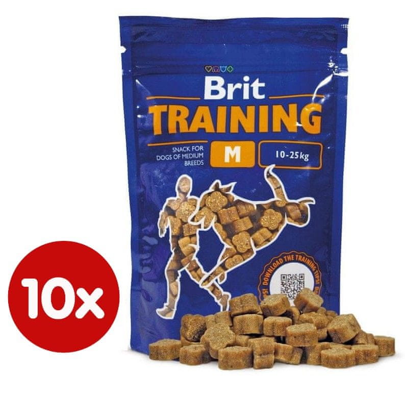 Levně Brit Training Snack M 10 x 200g