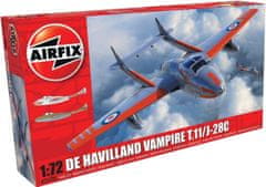Airfix  Classic Kit letadlo A02058A - deHavilland Vampire T.11 / J-28C (1:72)