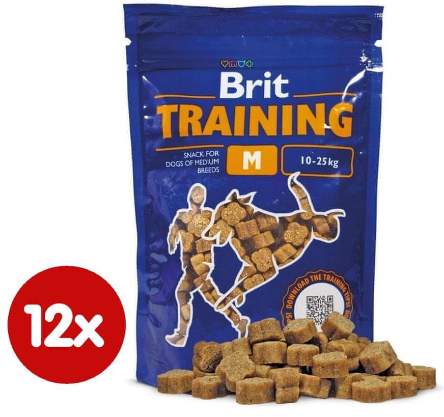 Levně Brit Training Snack M 12 x 100g