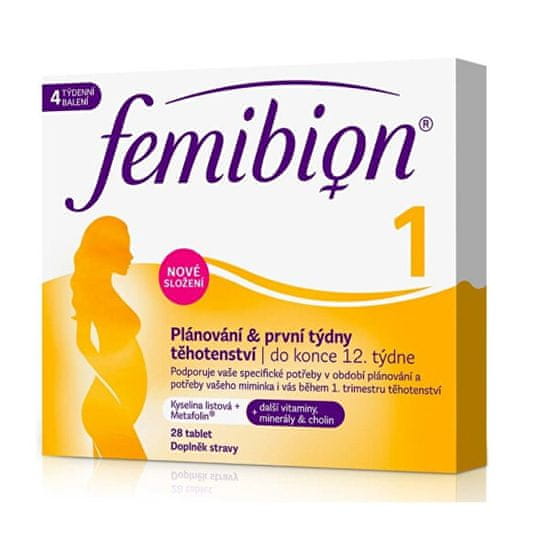 Femibion Plánování a první týdny těhotenství 28 tablet