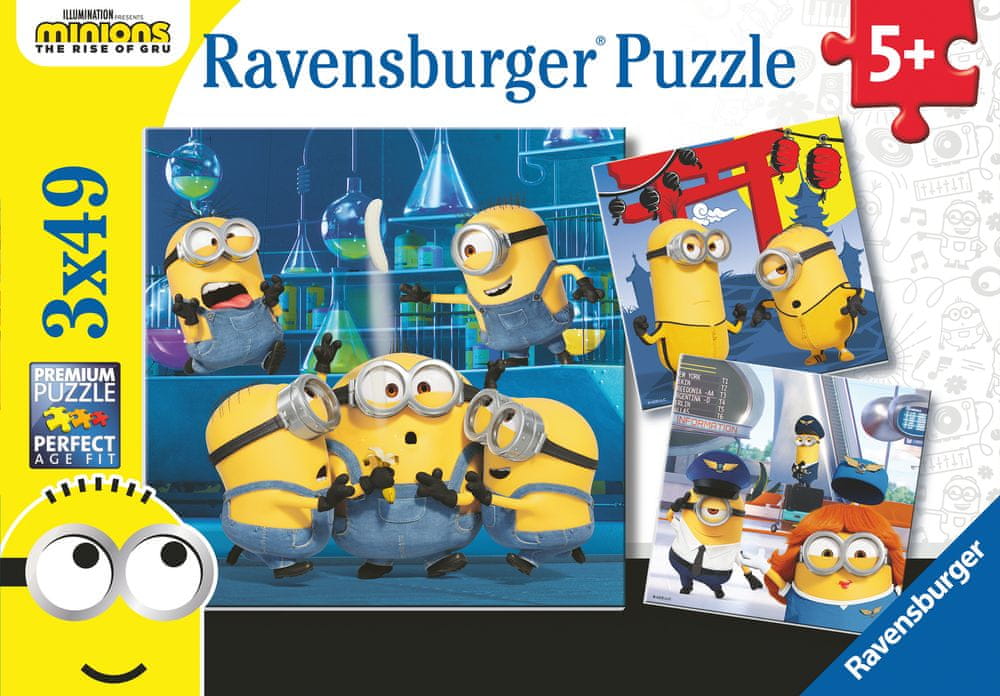 Levně Ravensburger Puzzle Mimoni 2 3x49 dílků