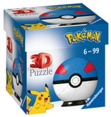 Ravensburger 3D Puzzle-Ball Pokémon Motiv 2 - 54 dílků