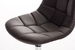 BHM Germany Kancelářská židle Emil, syntetická kůže, hnědá