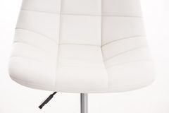 Sortland Kancelářská židle Emil - umělá kůže | bílá