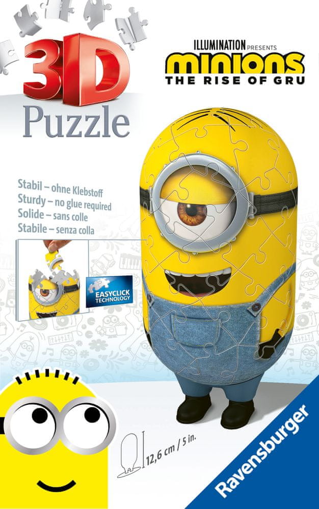 Levně Ravensburger 3D Puzzle Mimoni 2 postavička - Jeans 54 dílků