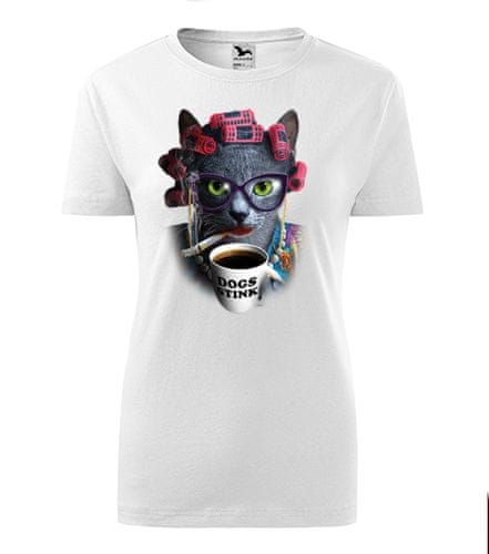 BrinX.cz Cat Lady - nové dámské tričko