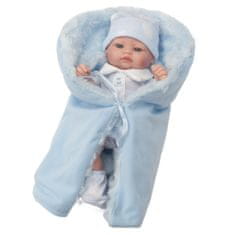 NEW BABY Luxusní dětská panenka-miminko chlapeček Alex 28 cm