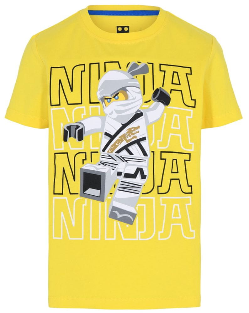 LEGO Wear chlapecké tričko Ninjago LW-12010102 98 žlutá