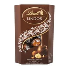 LINDT Lindt Lindor Hazelnut čokoládové bonbóny s lískovými oříšky 200 g