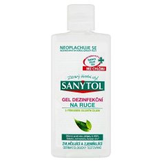SANYTOL Sanytol Dezinfekční gel na ruce s přírodním zeleným čajem 75 ml