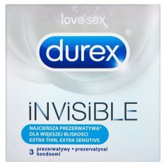 Durex Durex DUREX Invisible Extra Sensitive (tenké) 7 x 3 ks (21 ks)