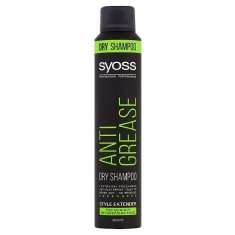 Syoss Syoss Anti Grease Suchý šampon Pro mastící se vlasy 200 ml