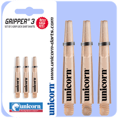 Unicorn Násadky Gripper 3 Mirage - short - clear