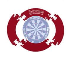 Harrows Surround 4 Piece Dartboard - kruh kolem terče - Red